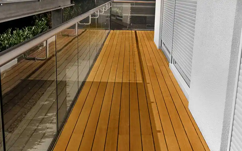 Teak Terrassendielen